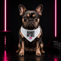 Against My Will Clip-On Pet Bandana